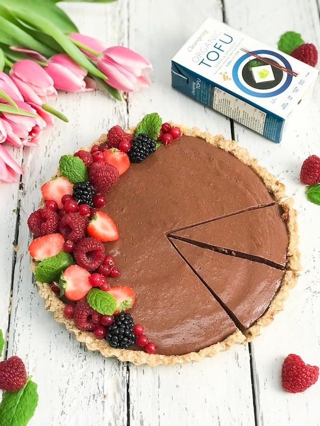 Tarte pour la Saint-Valentin 